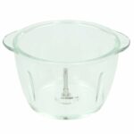 Spares2go Glass Bowl for Russell Hobbs Mixing Bowl Food Processor