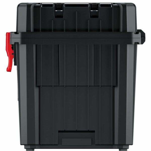 Rolling Workshop Tool Box with Clamping Fasteners Modular Reinforced Wall Structure 45 x 36 x 64 cm (with Plastic Closure)