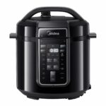 Midea Pressure Cooker 6L, 70% Faster 13 Presets, Recipes on line, 9-in-1 Multi Cooker(Yogurt Maker, Rice Cooker, Slow Cooker, Sauté, Steamer,etc.) Stainless Steels Inner Pot Non-Stick Dishwasher Safe