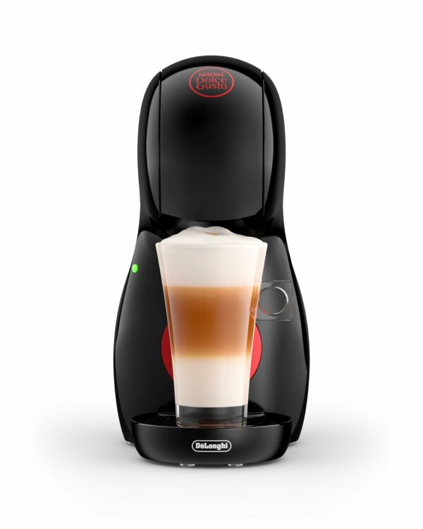 NESCAFÉ Dolce Gusto EDG210.B Piccolo XS Manual Coffee Machine Black by DeLonghi - Value Bundle