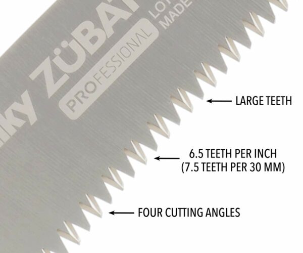 Silky Zubat Professional 270-33 330mm Curved-Blade Hand Saw with Scabbard