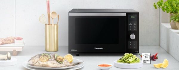 Panasonic NN-DF386BBPQ 3-in-1 Combination Microwave Oven, 1000 W, 23 Litre, Black