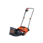 Black Decker Lawn Raker 600 W with Large Capacity Front Loading Grass Box and Heigh Adjustment System GD300-GB