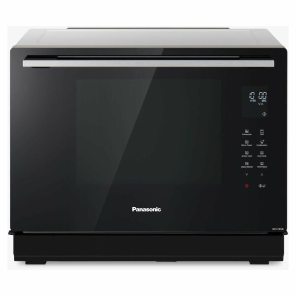 Panasonic CF87 Speed Convection Oven, Grill, Flatbed, 31Litre, Two Level Cooking, Genius Sensor, 32 Auto Programmes, Easy Clean
