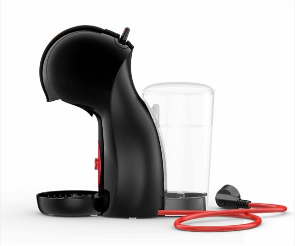 NESCAFÉ Dolce Gusto EDG210.B Piccolo XS Manual Coffee Machine black red by De’Longhi
