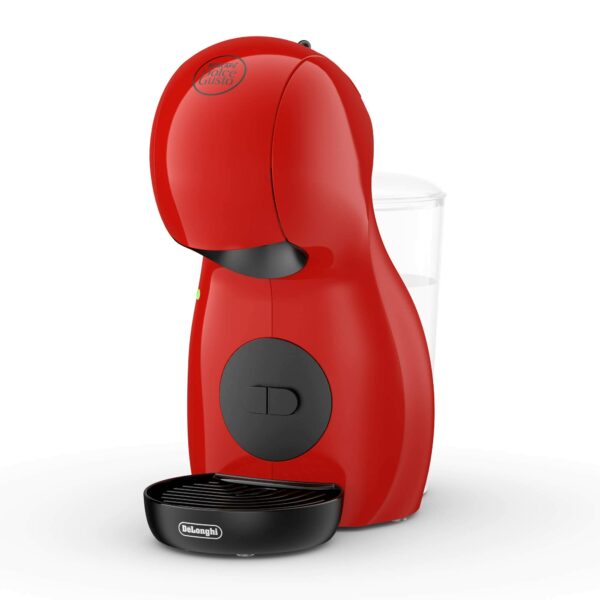 Nescafé Dolce Gusto DeLonghi Piccolo XS Pod Capsule Coffee Machine, Espresso, Cappuccino and more, EDG210.R,0.8 liters, Red and Black EDG 210.R