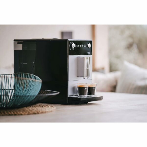 Melitta Automatic Espresso Machine, Purista Model, F230-101, Silver, 6766667