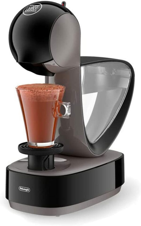 Nescafé Dolce Gusto EDG260.G Infinissima Dolce Gusto POD Capsule Coffee Machine, 1470 W, 1.2 liters, Black and Charcoal
