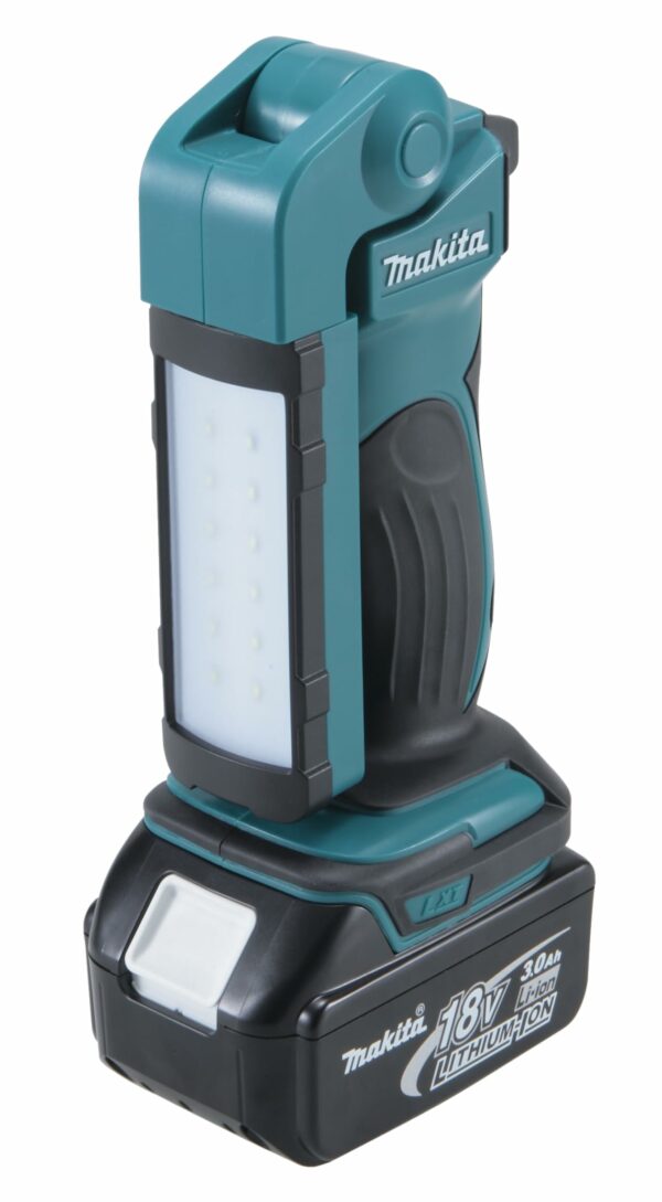 Makita DML801 18V / 14.4V Li-ion LXT Florescent 12 LED Light Torch - Batteries and Charger Not Included, Schwarz, Türkis