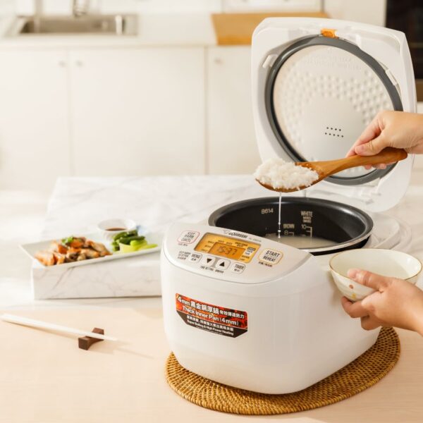 Zojirushi Rice Cooker NL-DSQ18, 220V-240V, 1.8L, White