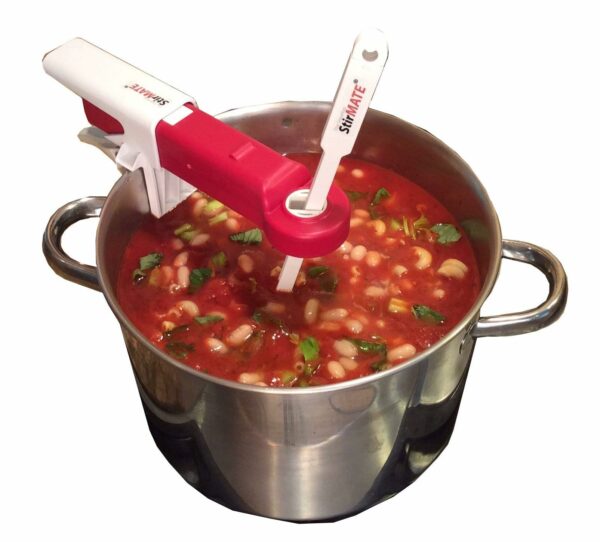 STIRMATE Smart Pot Stirrer Gen 2 Rechargeable Colonial Red