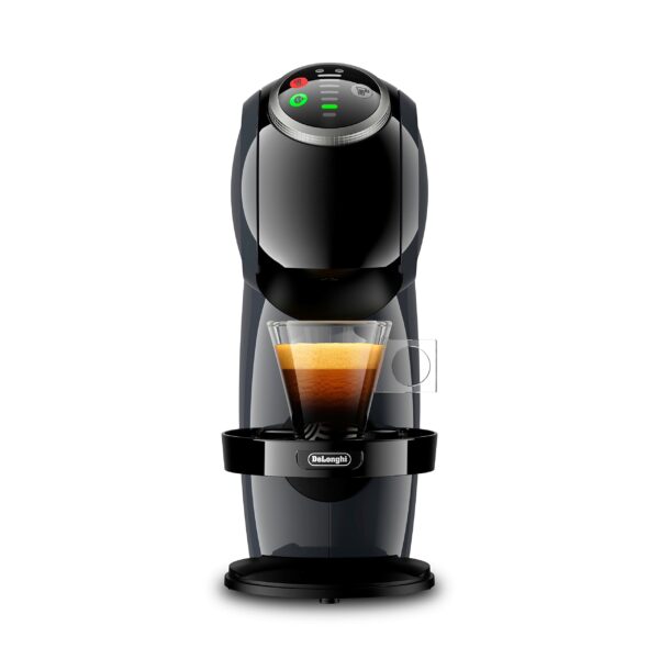 Nescafé Dolce Gusto De'Longhi Genio S Plus EDG315.CGY, Automatic Coffee Machine, Capsule Coffee Machine, Espresso Boost, Cappuccino, Energy Saving Auto Shut-Off, 15 Bar Pressure, Anthracite