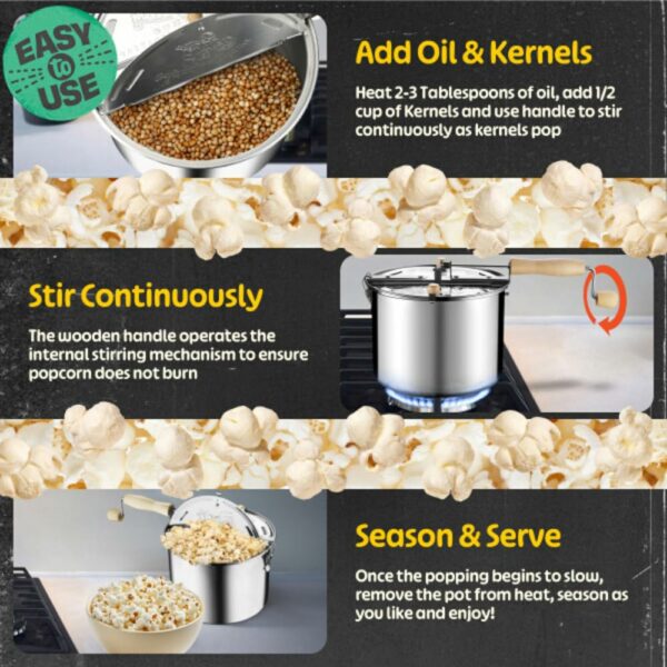 Great Northern Popcorn Company Popcorn Machines, Stainless Steel