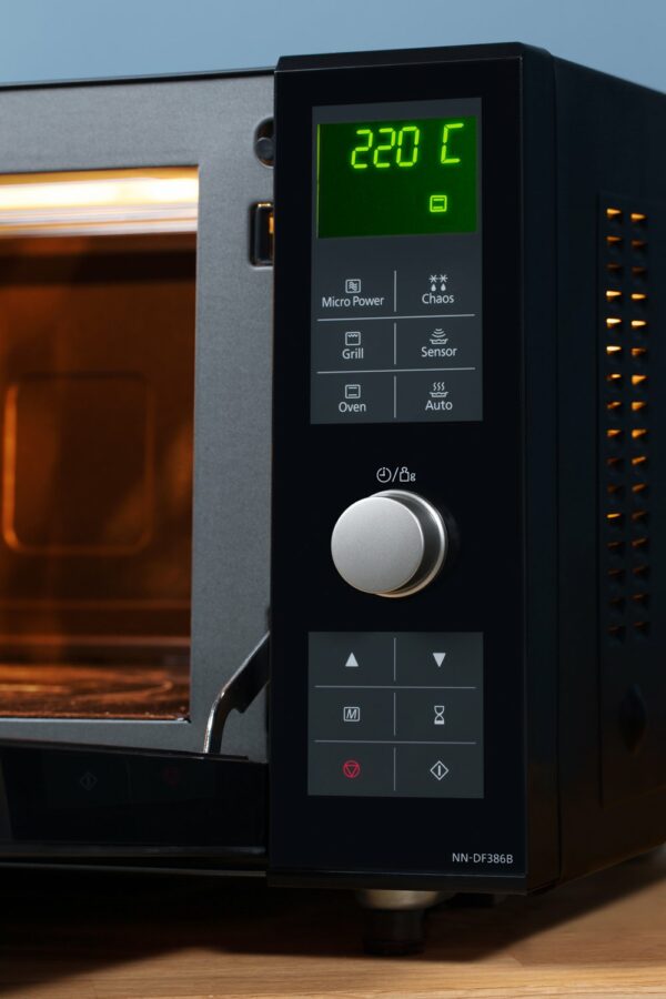 Panasonic NN-DF386BBPQ 3-in-1 Combination Microwave Oven, 1000 W, 23 Litre, Black