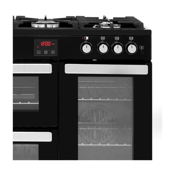 Belling Cookcentre X90G 90cm Gas Range Cooker - Black