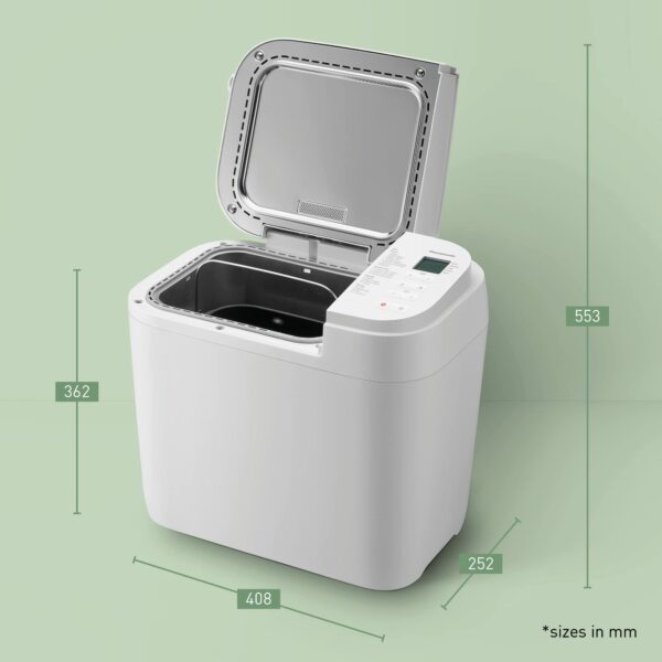 Panasonic SD-B2510 Automatic Breadmaker, with Gluten Free Programme - White