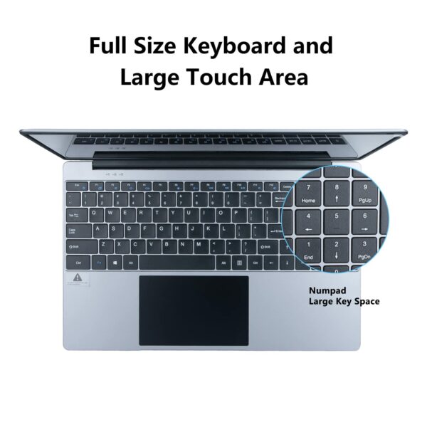 Geviar Laptop Computer 15.6'' with 1080P FHD Display, Quad-Core Intel Celeron N5095 Processors, 12GB DDR4 512GB SSD,Windows 11 Laptop Computers (AN-X17)