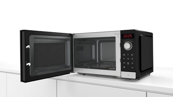 Bosch Home & Kitchen Appliances Bosch Serie 2 FFL023MS2B Freestanding microwave, 44 x 26 cm, Stainless steel