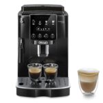 De'Longhi Magnifica ECAM222.20.B, Automatic Coffee Machine with Milk Nozzle, Bean to Cup Espresso Machine with 4 One-Touch Recipes, Soft-Touch Control Panel, 1450W, Black