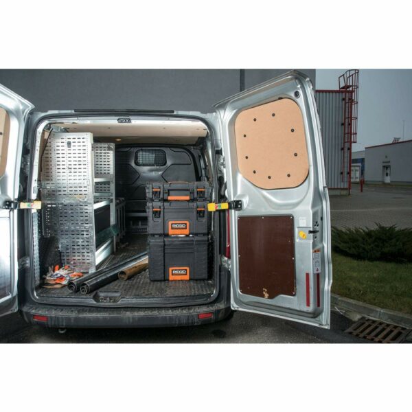 Ridgid 54358 Professional Tool Storage System, Multi Tool Storage Organiser, Gray, 56.4 x 46.5 x 85.9 cm