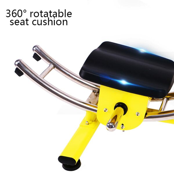 KIPEKE Ab Machine for Gym, Waist Roller Coaster Abdominal Machine, Fitness Machine + Cardio, Multifunctional Supine Board Belly Sports Fitness Equipment