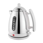 Dualit Lite Kettle - 1.5L Jug Kettle - Polished with Gloss White, High Gloss Finish - Fast Boiling Kettle by Dualit - 72015
