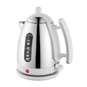 Dualit Lite Kettle - 1.5L Jug Kettle - Polished with Gloss White, High Gloss Finish - Fast Boiling Kettle by Dualit - 72015