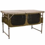 Fox Session Folding Table With Storage CAC784