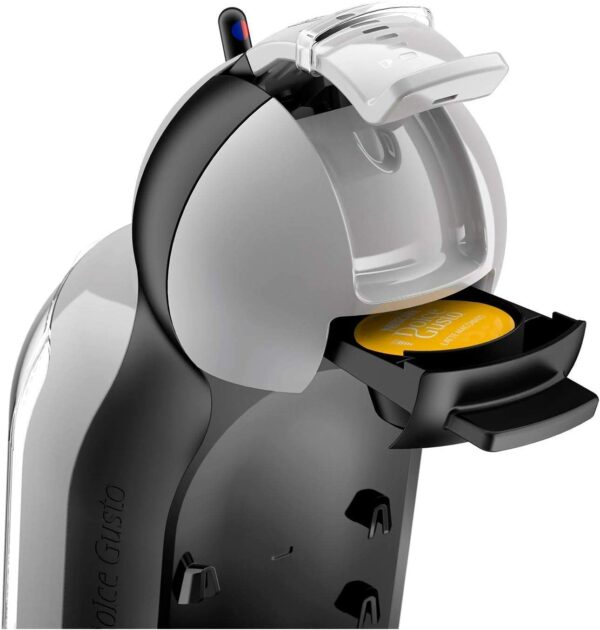 KRUPS NESCAFE Dolce Gusto Gusto Mini Me Automatic Play and Select Coffee Capsule Machine, 0.8 liters, Grey/Black - KP123B40