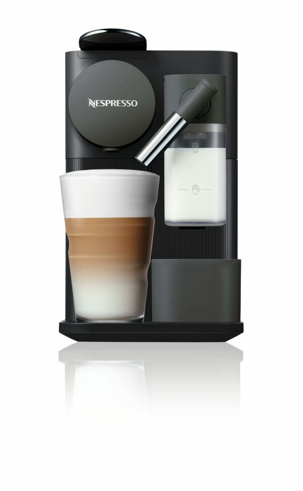 De'Longhi Lattissima One Evo Automatic Coffee Maker, Single-Serve Capsule Coffee Machine, Automatic frothed milk, Cappuccino and Latte, EN510.B, 1450 W, Black