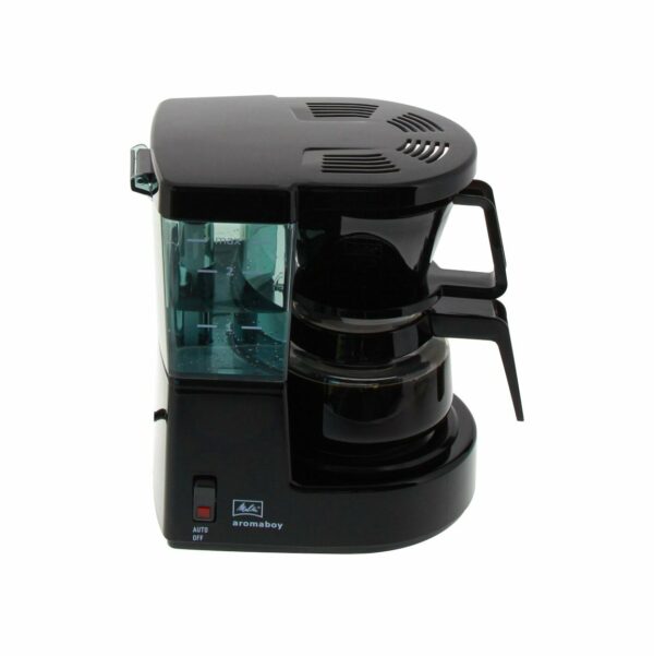 Melitta Filter Coffee Machine, Aromaboy Model, Stainless Steel, Black, Art.No. 6707286