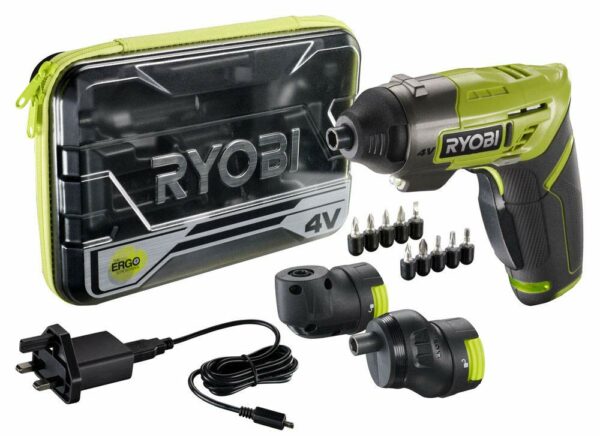 Ryobi ERGO-A2 4V Cordless Screwdriver Kit