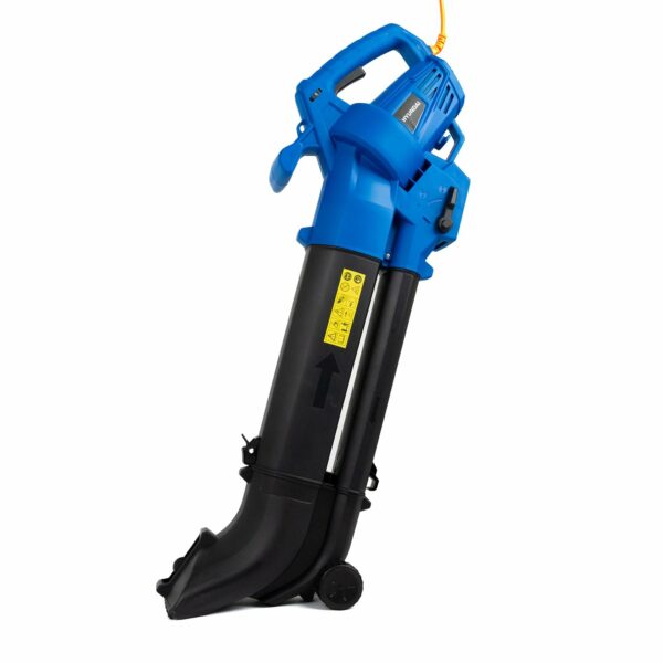 Hyundai Leaf Blower, Garden Vacuum & Mulcher with Large 45 Litre Collection Bag, 12m Cable, 62-170mph Variable Airspeed, Powerful 3000w & 3 Year Warranty