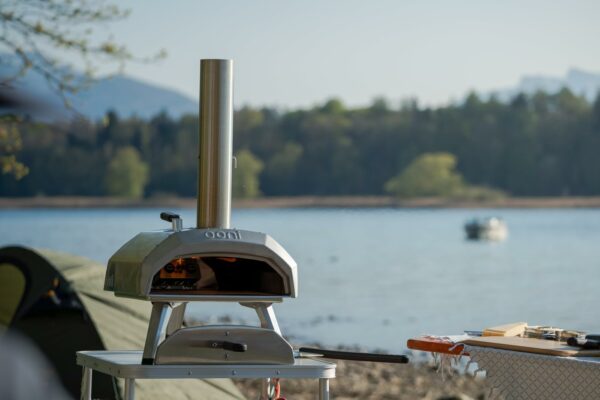 Ooni Karu 12 Multi-Fuel Outdoor Pizza Oven – Portable Wood and Gas Fired Pizza Oven with Pizza Stone, Outdoor Ooni Pizza Oven - Woodfired & Stonebaked Pizza Maker, Countertop Dual Fuel Pizza Oven