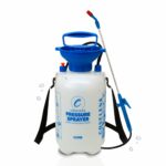 Coselena 5L Garden Sprayer - Portable High Pressure Sprayer with Carry Strap & Adjustable Spray - Durable Weed Killer Pump Sprayer & Plant Spray Bottle - Ideal Sprayer for Patio Cleaning & Garden