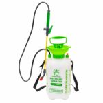 GREEN HAVEN 5 Litre Pump Action Pressure Sprayer - Pump sprayer with Adjustable & Carrying Strap, High-Pressure Spray for Weed Killer Pesticides Fungicides Cleaning