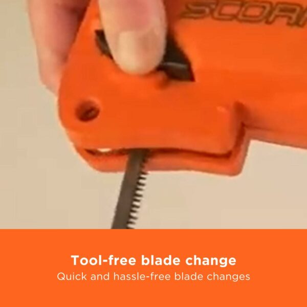 BLACK+DECKER 400W Scorpion Powered Handsaw with 3 Blades, KS890ECN-GB
