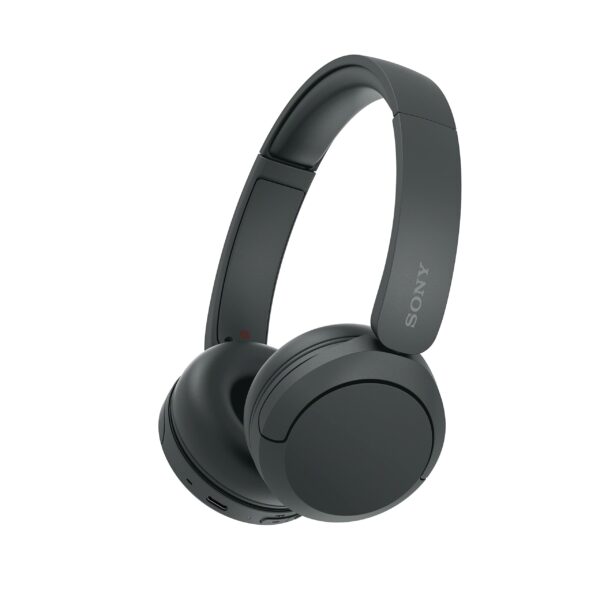Sony WH-CH520 Wireless Bluetooth On-Ear Headphones, High Quality Sound, Lightweight Design, Up to 50hr Battery Life, Quick Charge, EQ, Clear Call Quality, iOS & Android - Black