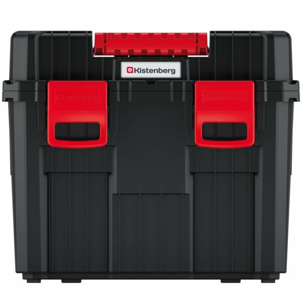 Rolling Workshop Tool Box with Clamping Fasteners Modular Reinforced Wall Structure 45 x 36 x 64 cm (with Plastic Closure)