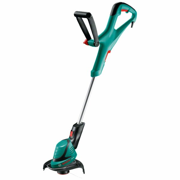 Bosch Rotak 32R Electric Rotary Lawnmower with 32 cm Cutting Width & Bosch ART 24 Electric Grass Trimmer, Cutting Diameter 24 cm