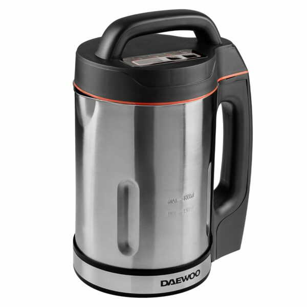 Daewoo Soup Maker, 1.6 litres, 6 Portions Per Blend, Smooth Or Chunky Soup in The Winter, Refreshing Smoothies in The Summer, User Friendly Settings, Easy Clean, All Year Round Use, Sleek and Stylish