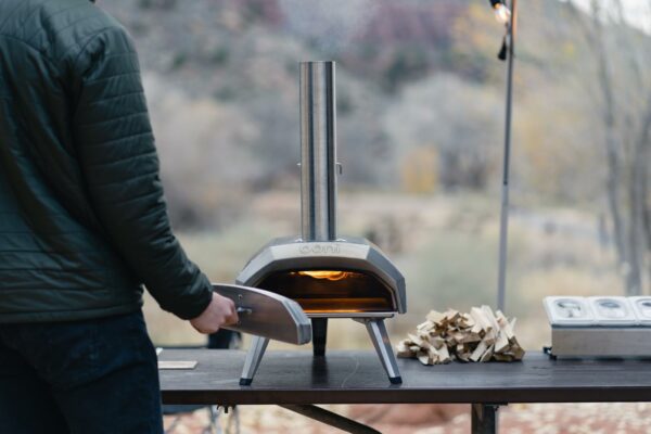 Ooni Karu 12 Multi Fuel Outdoor Pizza Oven – Portable Wood and Gas Fired Pizza Oven with Pizza Stone, Outdoor Ooni Pizza Oven - Woodfired