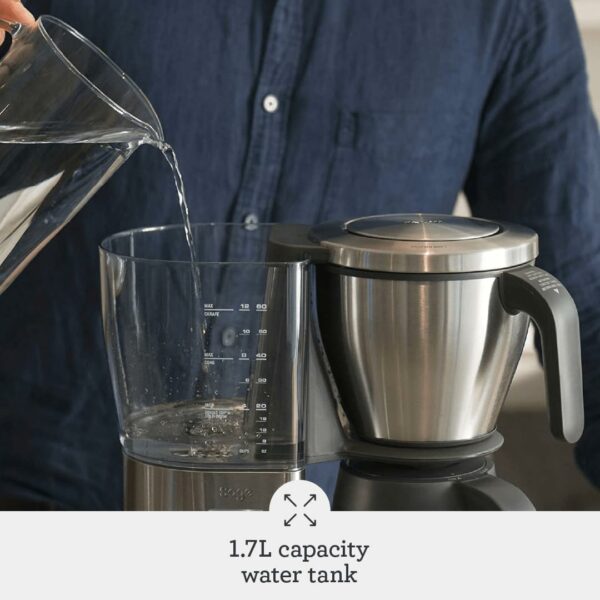 Sage - The Precision Brewer Thermal Coffee Brewer - LCD Screen With 5 Presets, Brushed Stainless Steel