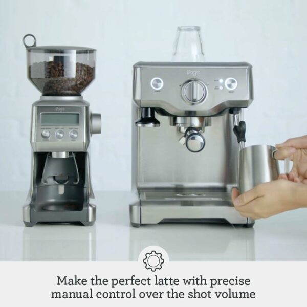 Sage - The Duo-Temp Pro - Bean to Cup Coffee Machine with Milk Frother, Brushed Stainless Steel