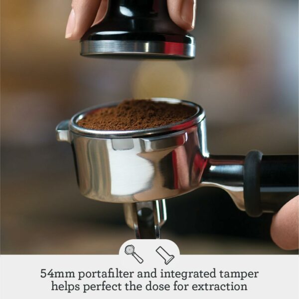 Sage - The Duo-Temp Pro - Bean to Cup Coffee Machine with Milk Frother, Brushed Stainless Steel