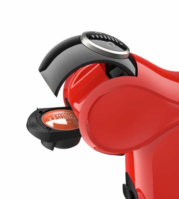 De'Longhi Nescafé Dolce Gusto Genio S Plus EDG315.R, Automatic Coffee Machine, Capsule Coffee Machine, Espresso Boost, Cappuccino, Energy Saving Auto Shut-Off, 15 Bar Pressure, Red