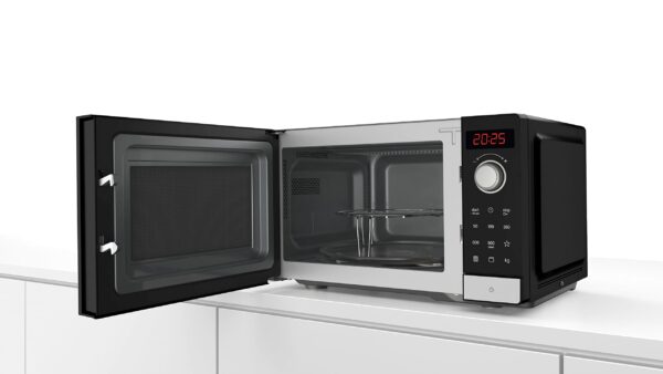 Bosch Home Kitchen Appliances Bosch Serie 2 FEL023MS2B Freestanding microwave, 44 x 26 cm, Stainless steel