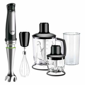 Braun MultiQuick 7 MQ7045 Hand Blender, Mixer, ActiveBlade System, EasyClick Plus System, Splash Control