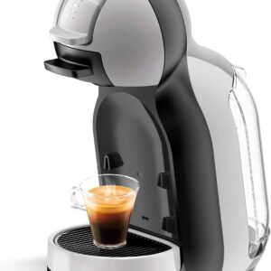 KRUPS NESCAFE Dolce Gusto Gusto Mini Me Automatic Play and Select Coffee Capsule Machine, 0.8 liters, Grey/Black - KP123B40