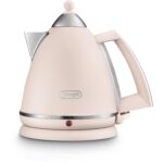 De'Longhi Argento Flora KBX3016.PK Kettle, 360 Swivel base & cord storage, Pink